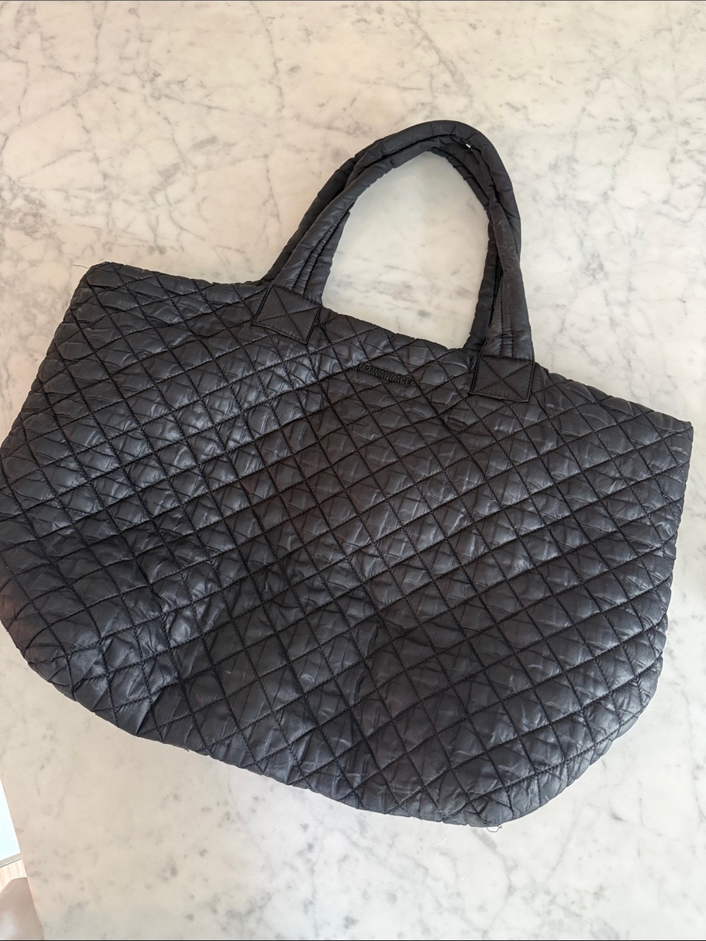 MZ Wallace large Black Quilted Tote